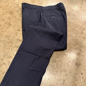 Express navy blue slim suit pants
